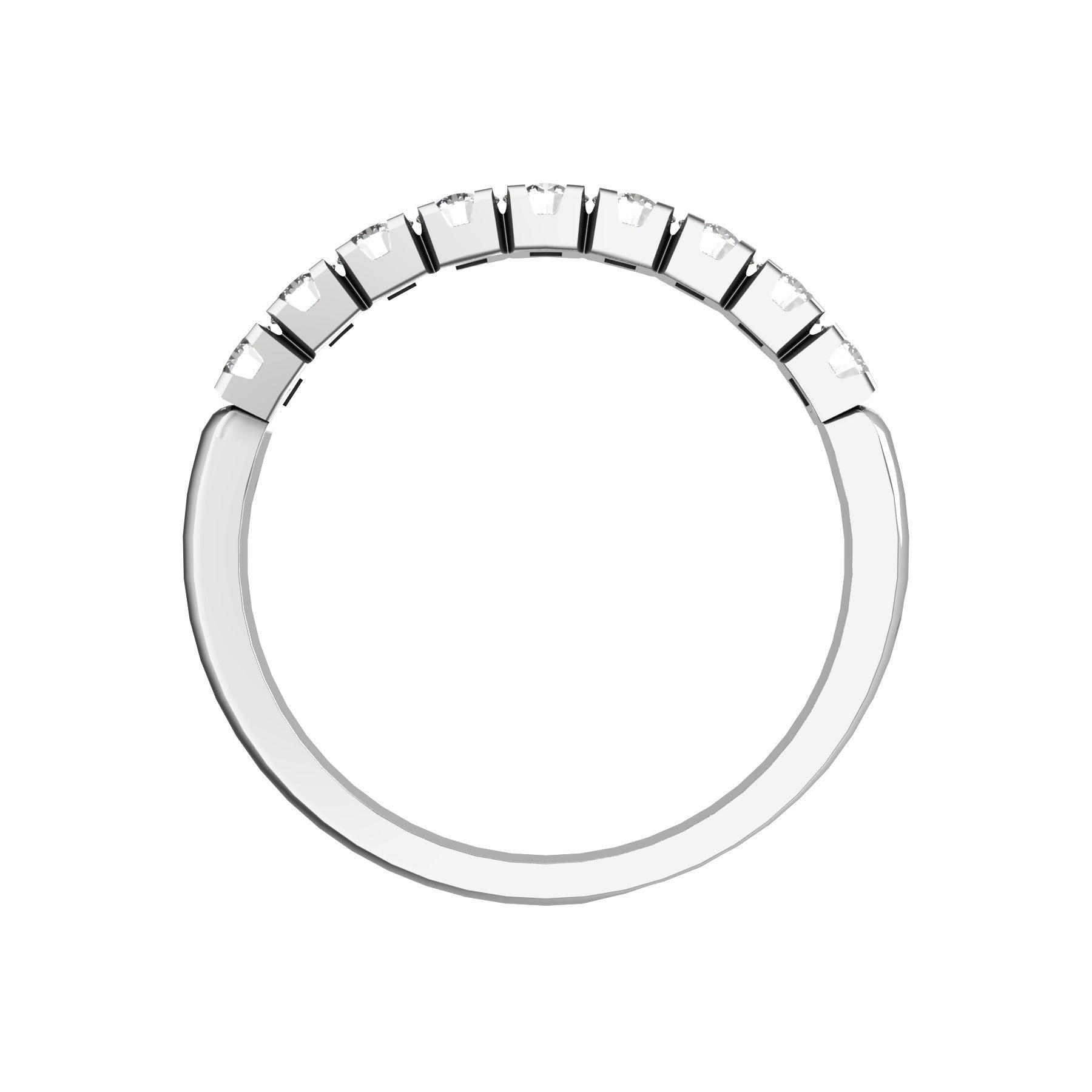 Forever Halber Ehering, 2,40 mm