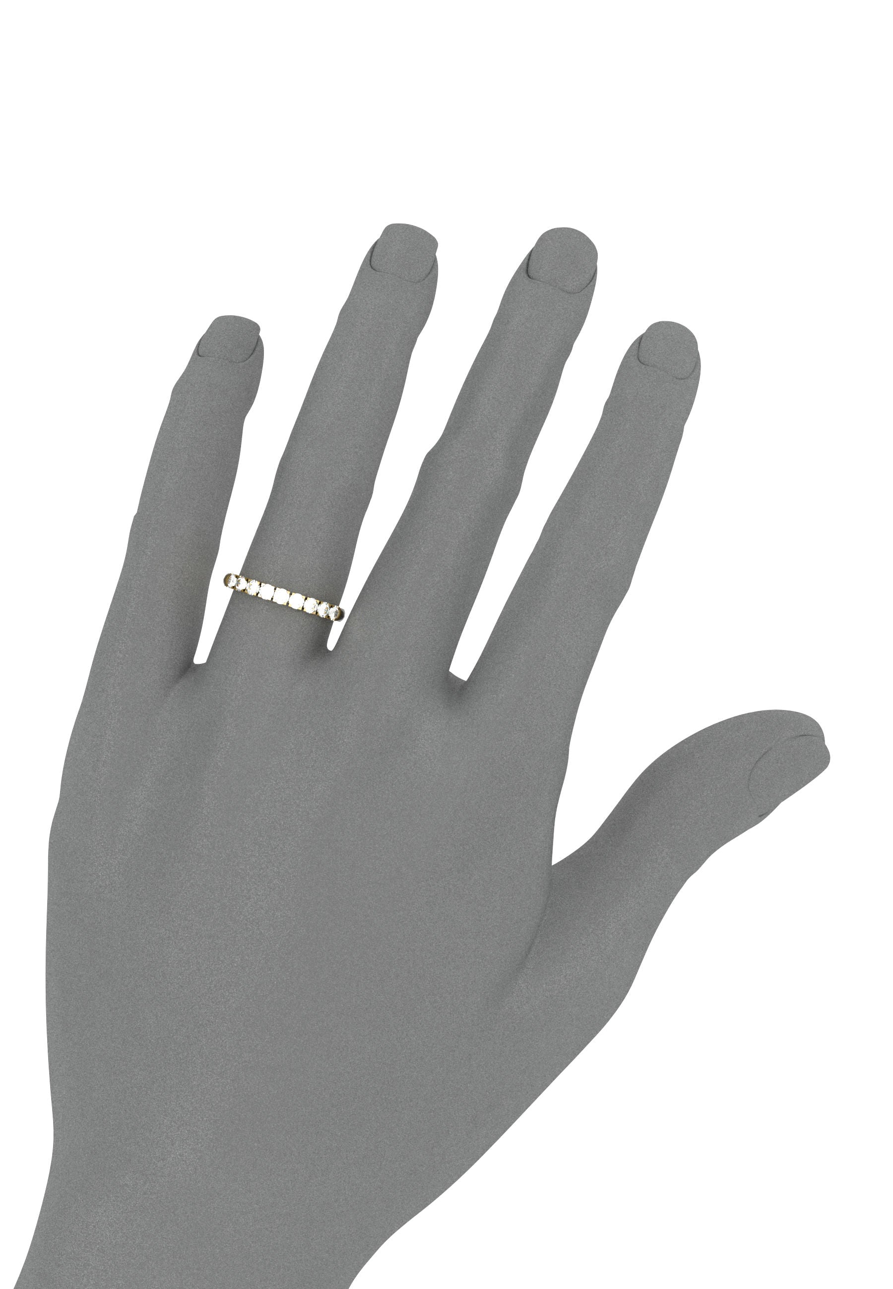 Forever Halber Ehering, 2,40 mm