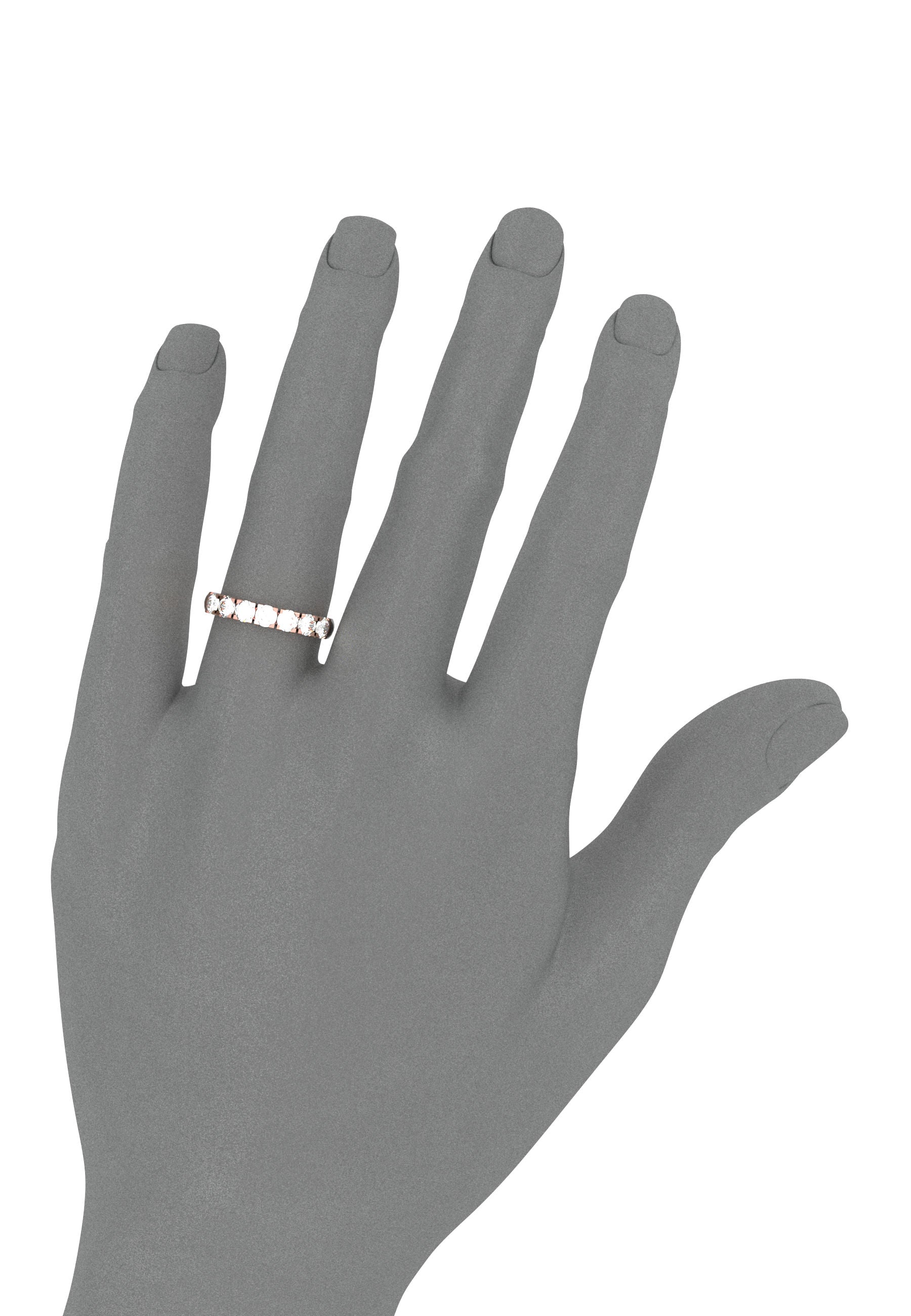 Forever Halber Ehering, 3,30 mm