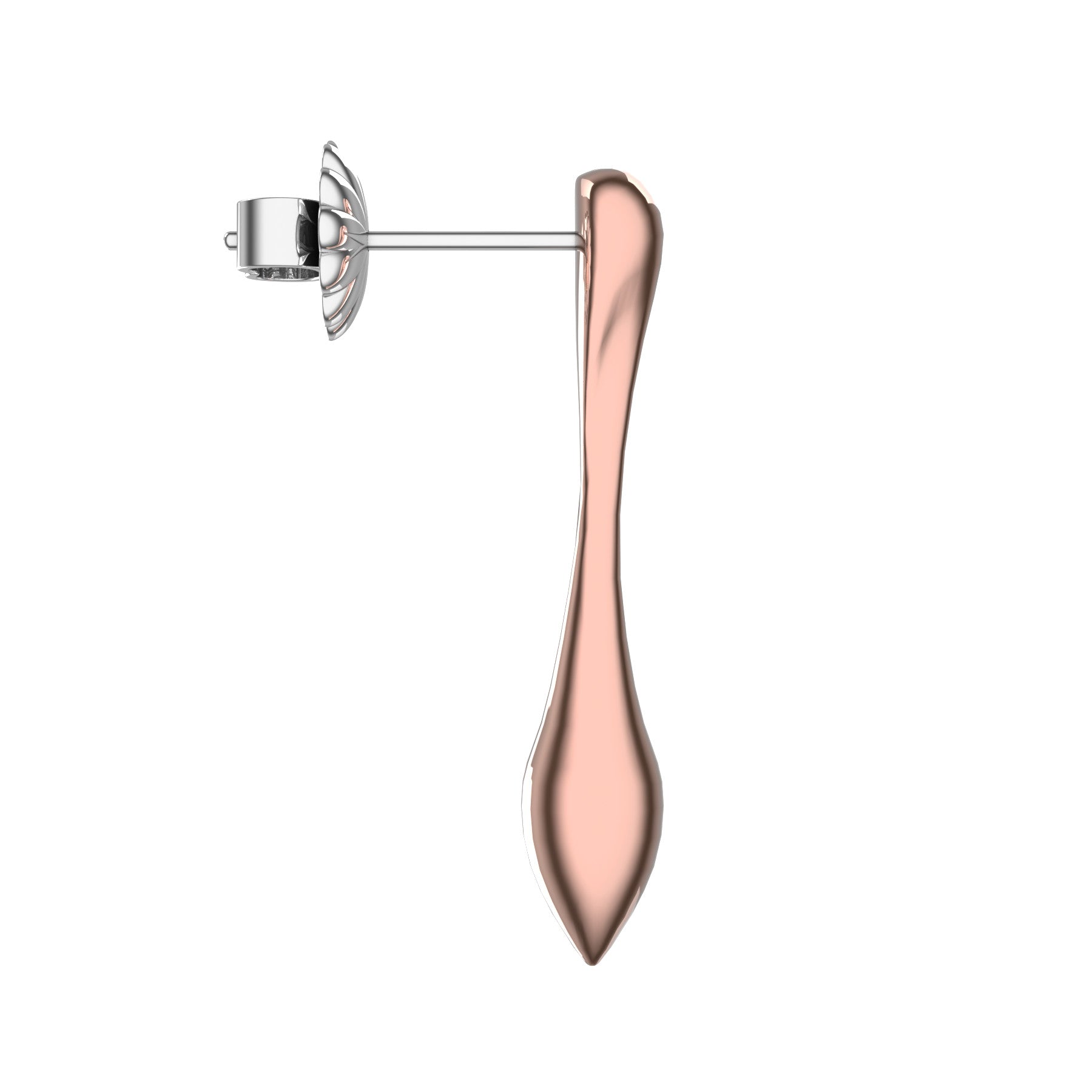 Goutte de Rosée lange Ohrringe