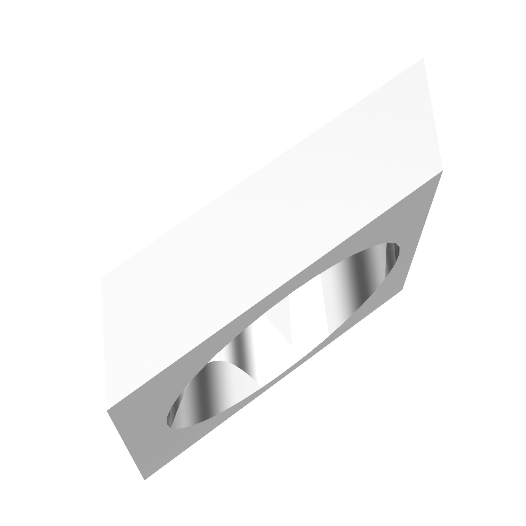 oblique ring, sterling silver, weight about 16,2 g. (0.57 oz), width 8,0 mm