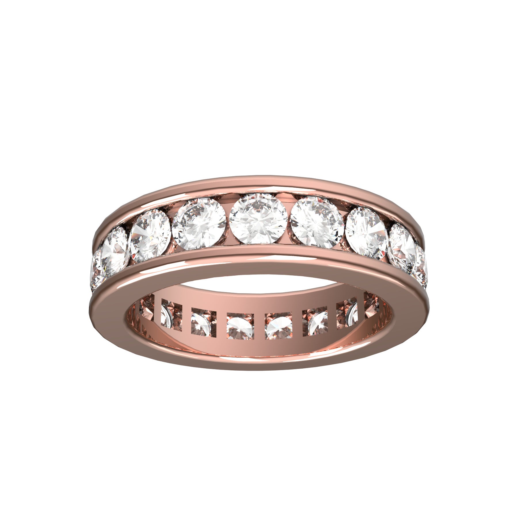 Perpetual wedding band, 5,40 mm