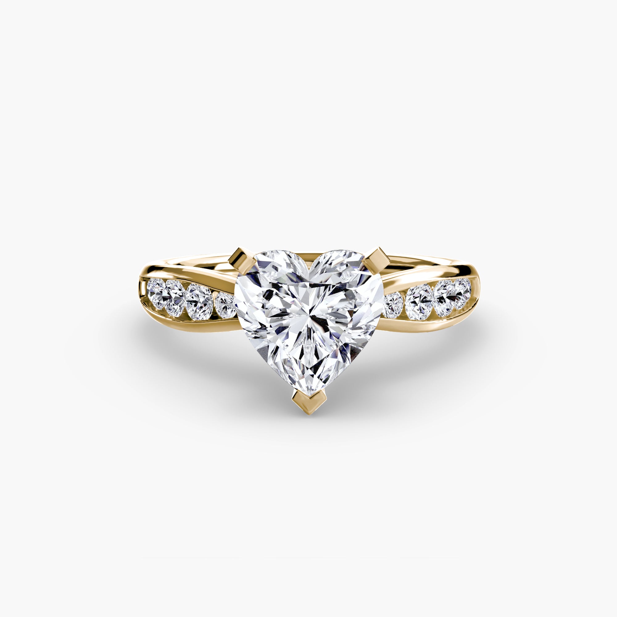 Solitaire with Pavé 3