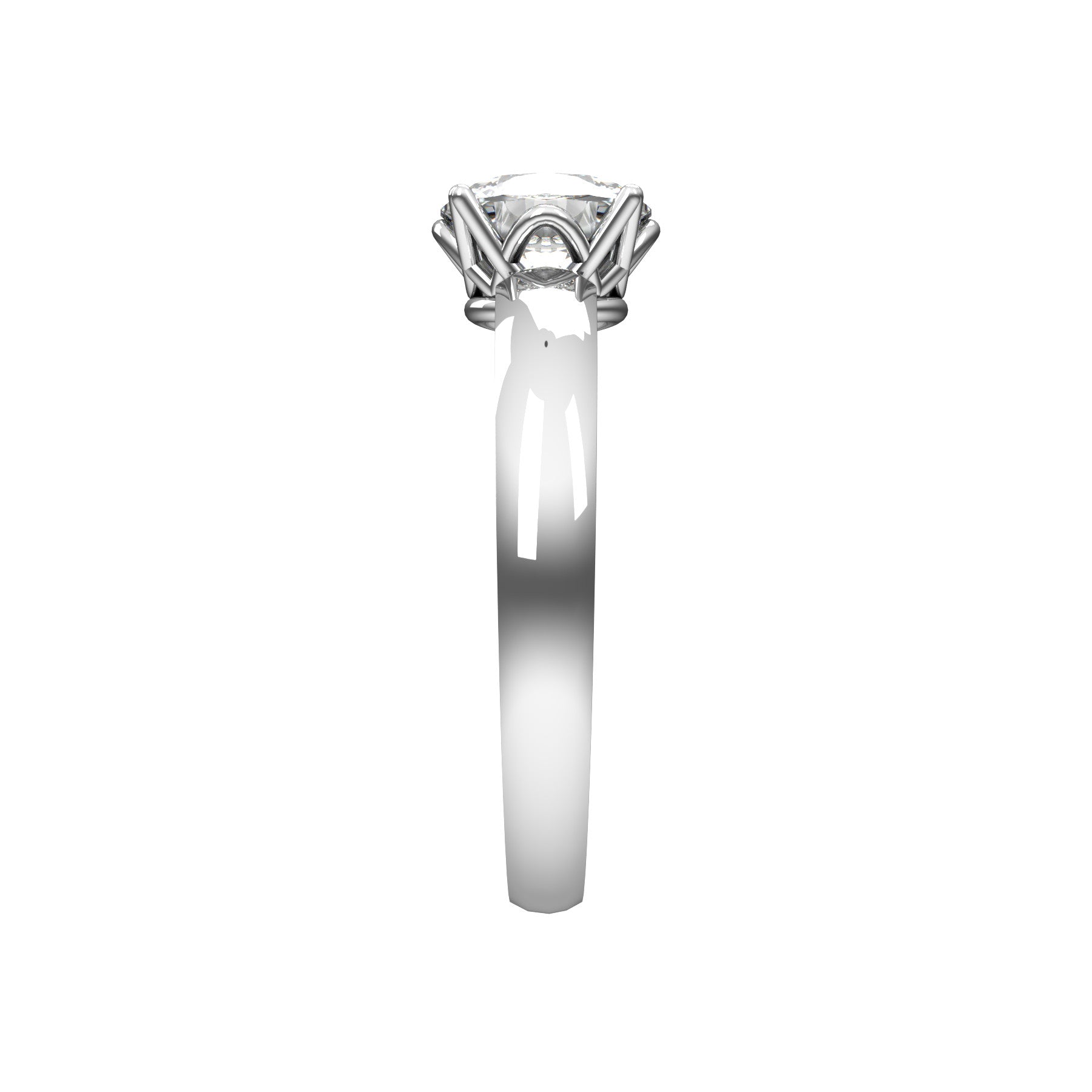 Solitario Nid d'amour, 1,00 ct