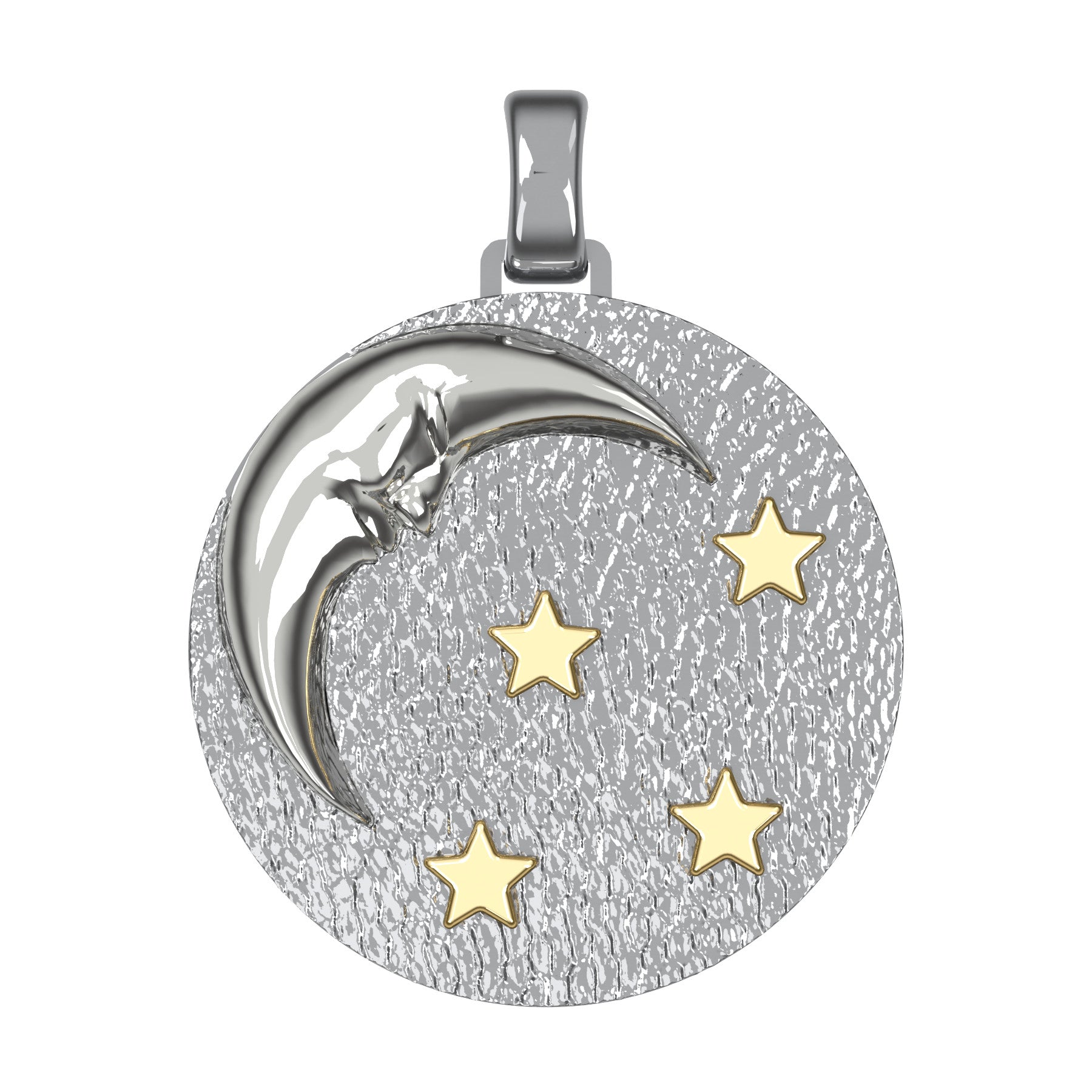 Pendentif Sweet double moon